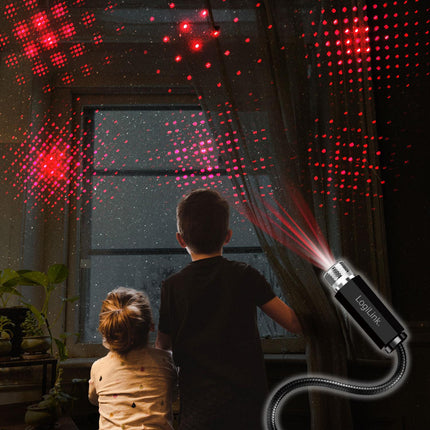 LED Starlight 6 Lichtmuster USB-A