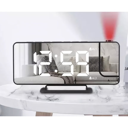 Réveil LED avec projecteur Izoxis 19576