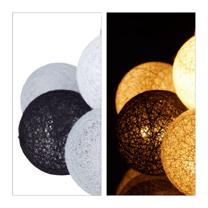 Guirlande lumineuse LED avec 10 boules
