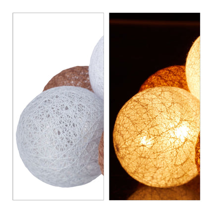 Guirlande lumineuse LED avec 10 boules