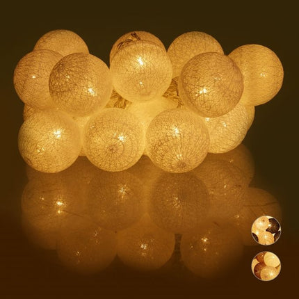 Guirlande lumineuse LED avec 20 boules