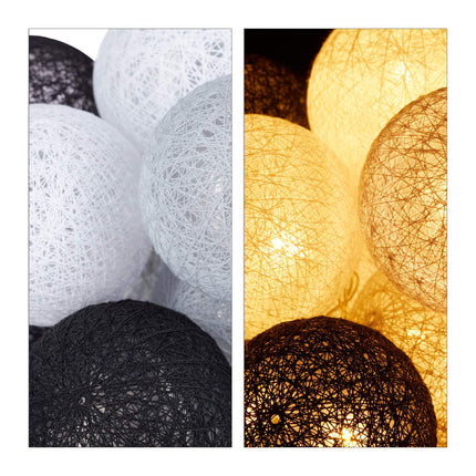 Guirlande lumineuse LED avec 20 boules