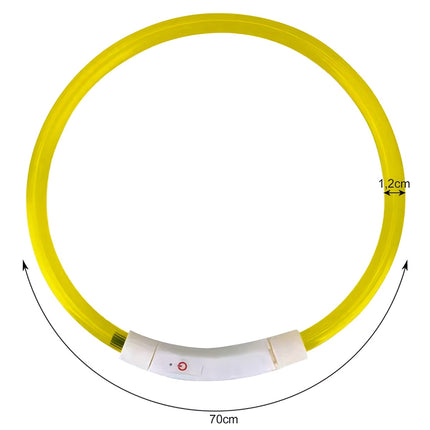 LED-Leuchthalsband - verstellbar Purlov 24200