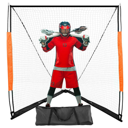Lacrosse Goal 6x6ft, Portable With Carry Bag