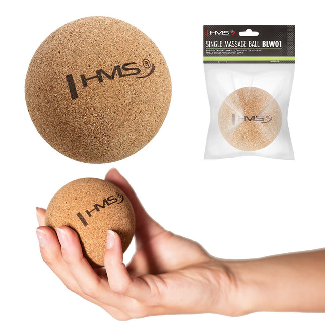 Lacrosse-Massageball, einzeln, Korkmaterial