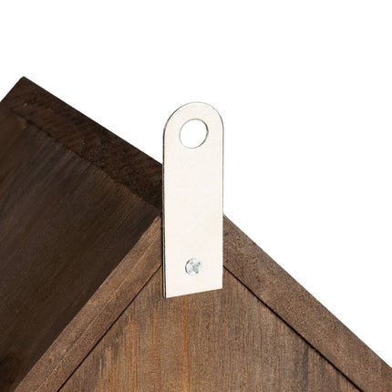 Maison de coccinelle en bois marron