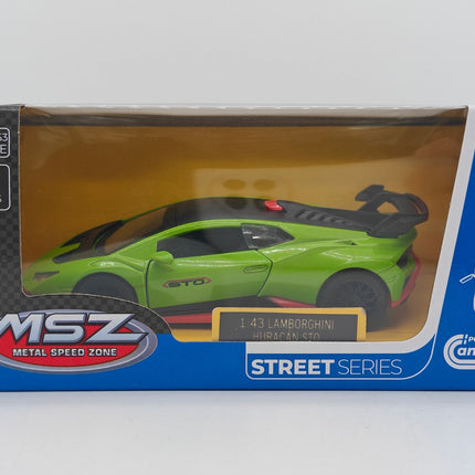Modèle réduit de Lamborghini STO moulé sous pression, échelle 1:40, à collectionner