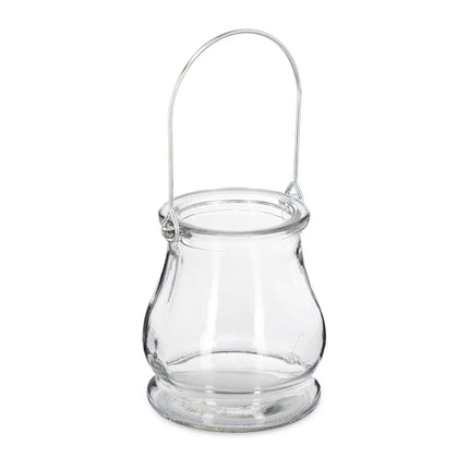 Windlicht transparent 12er Set