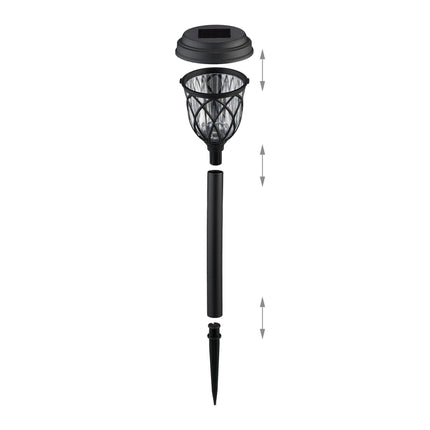 Laterne mit Solarzellenlampe