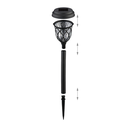 Lanterne avec lampe à cellule solaire