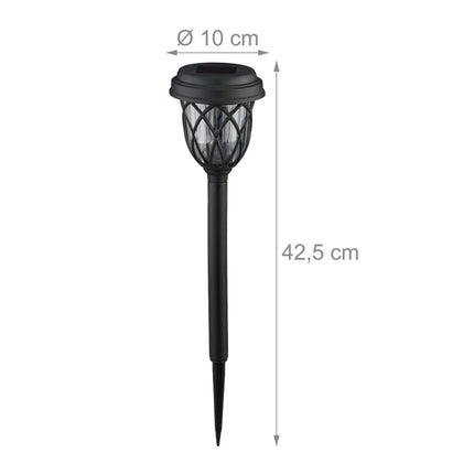 Laterne mit Solarzellenlampe