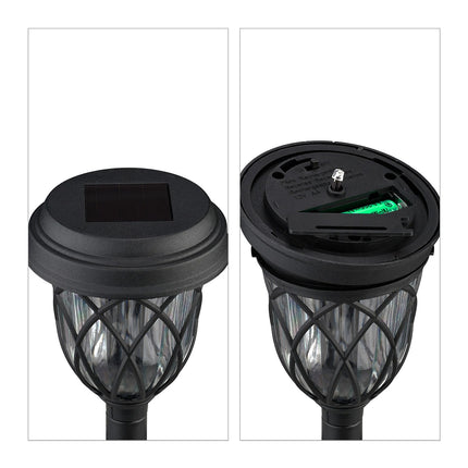 Laterne mit Solarzellenlampe