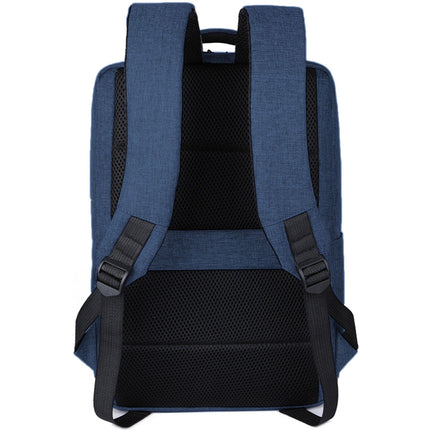 Laptop-Rucksack 15,6" – Blau, Wasserabweisend, Polyester