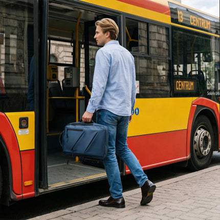 Sac à dos pour ordinateur portable, bleu, port de chargement USB-C, 15 L