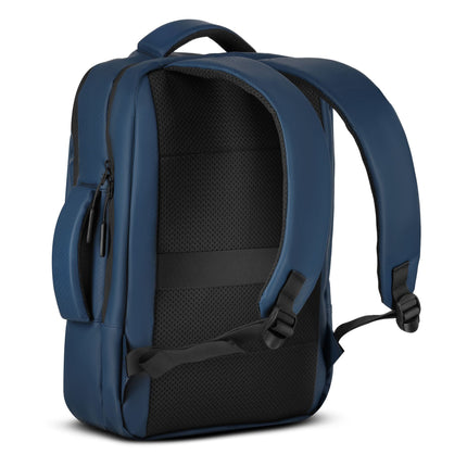 Sac à dos pour ordinateur portable, bleu, port de chargement USB-C, 15 L