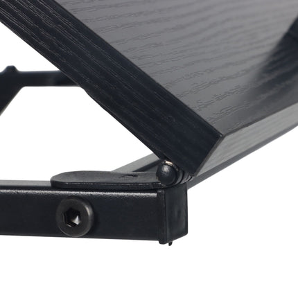 Table d'appoint pour ordinateur portable - Inclinable, en forme de C, antidérapante