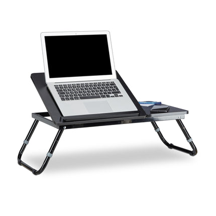 Laptoptisch fürs Bett schwarz