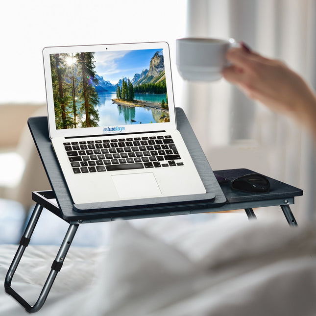 Laptoptisch in Schwarz