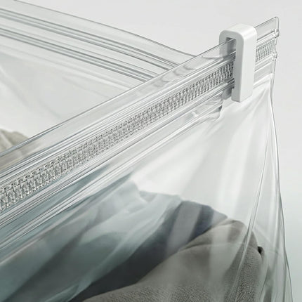 Sacs de rangement sous vide gris, grands formats (100 x 80 cm), lot de 10