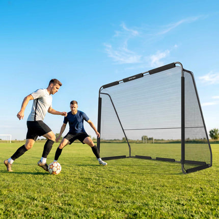 Grand but de football extérieur avec filet résistant, 300 x 200 cm
