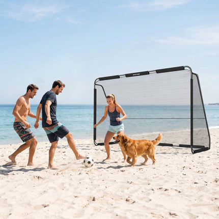 Grand but de football extérieur avec filet résistant, 300 x 200 cm