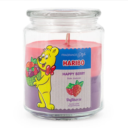 Grande bougie parfumée - Parfum sucré, pot en verre