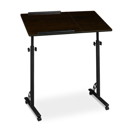 Large adjustable laptop table