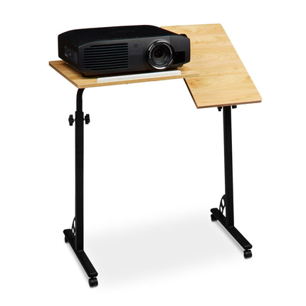 Large adjustable laptop table