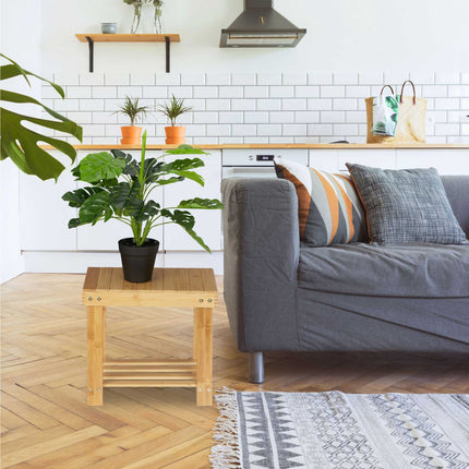 Grand tabouret en bambou