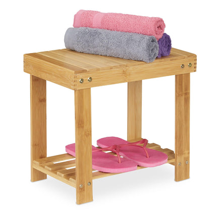 Grand tabouret en bambou