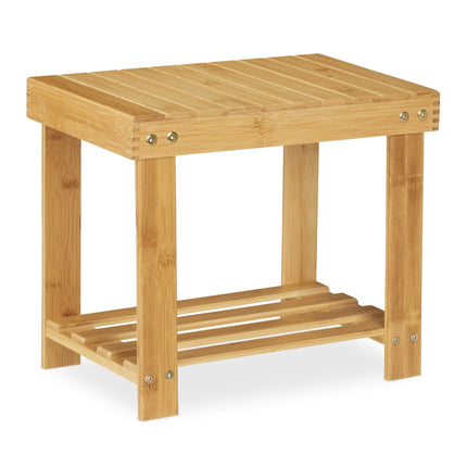 Grand tabouret en bambou