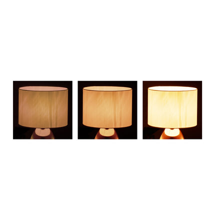 Grande lampe de chevet avec fonction tactile en cuivre