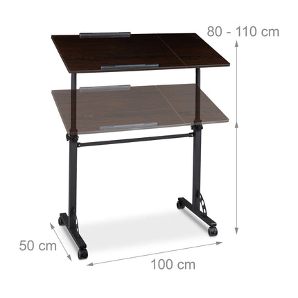 Grande table pour ordinateur portable Premium XXL