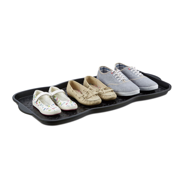 Grand plateau à chaussures pour 3 paires