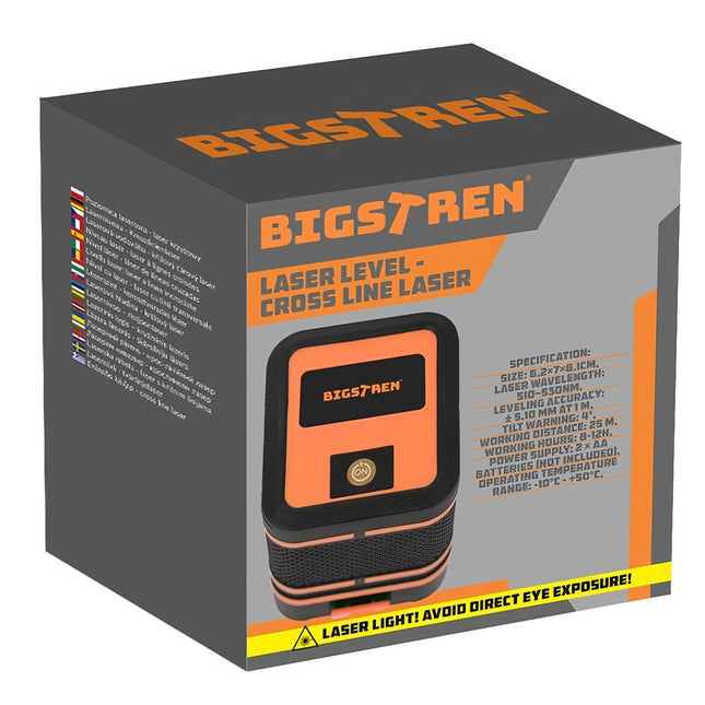 Niveau laser - Laser croisé Bigstreen 24293