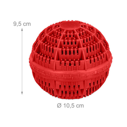 Lot de 4 boules de lessive écologiques, jusqu'à 1 000 utilisations