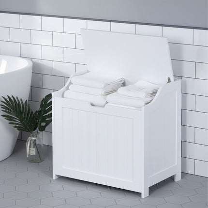 Wäschebox mit Soft-Close-Deckel – Aufbewahrungstruhe aus MDF