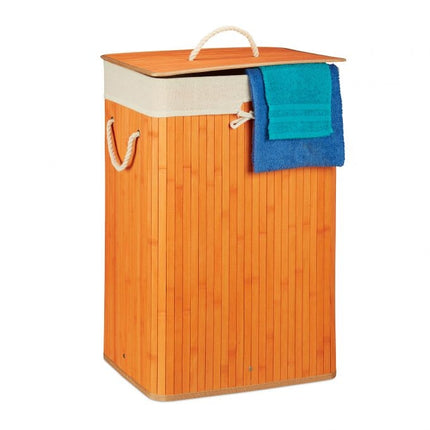 Panier à linge en bambou