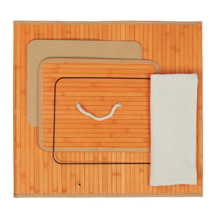 Panier à linge en bambou