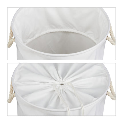 Panier à linge en tissu avec étoile