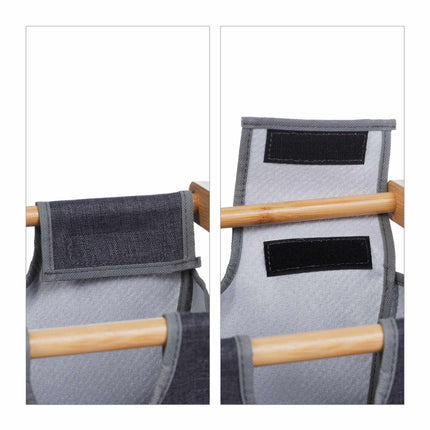 Étagère à panier à linge avec 2 compartiments