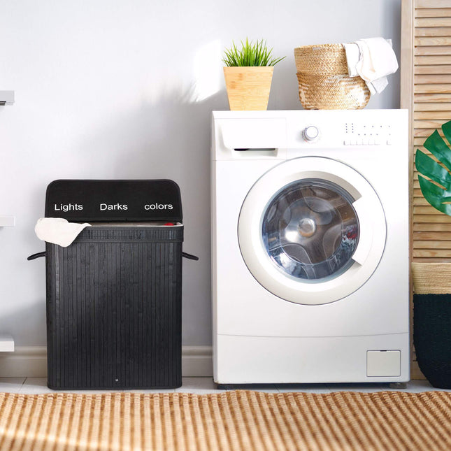 Trieur de linge en bambou