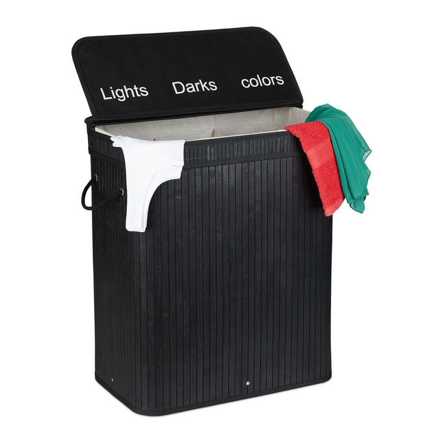 Trieur de linge en bambou