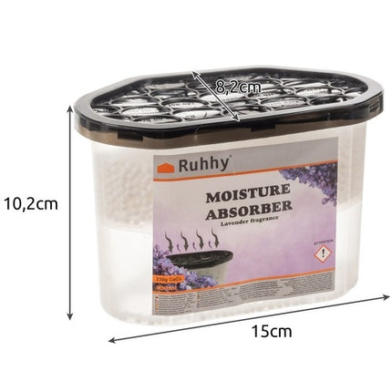 Absorbeur d'humidité lavande - 2x500ml Ruhhy 22137