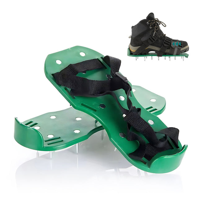 Rasenlüfterschuhe – Verstellbar, Einheitsgröße, 13 Spikes