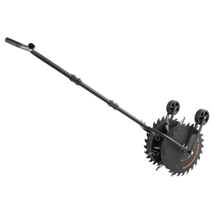 Lawn Core Aerator Roller, 16.6 In, Anti-Clog Tines