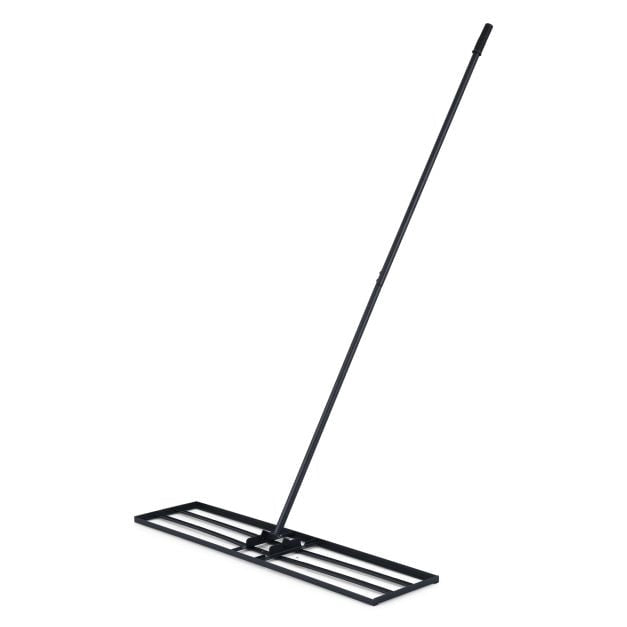 Rasenabziehrake – 177cm verstellbarer Stiel, rotierender Kopf