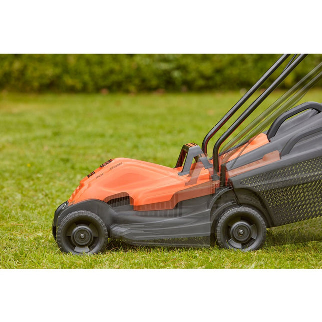 Rasenmäher 32CM 1200W Ergonomischer Griff