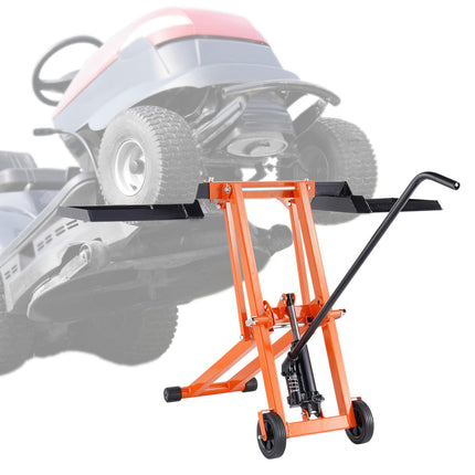 Lawn Mower Lift, Hydraulic Jack, 500 lb, Adjustable