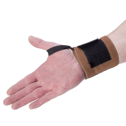 Protège-poignets en cuir, 2 pièces - Support durable